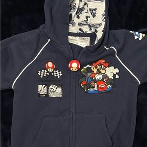 Mario sweater with zipper